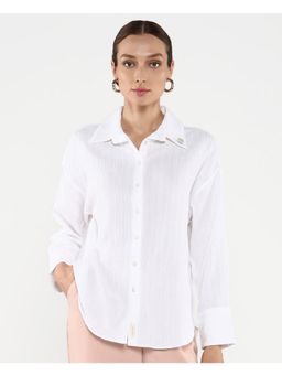 RAREISM - Roag White Boxy Shirt