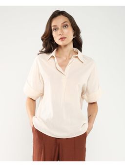RAREISM - Women Tabasco Light Off White Regular Fit Blouse