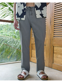 Bewakoof - Men's Charcoal Grey Pants