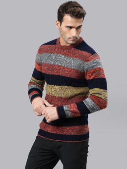 Rare Rabbit - Grind Navy Blue Sweater