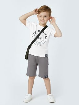 max - Off White Printed Regular Cotton Co-Ord Set