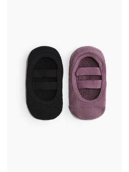 H&M - Girls Multi-Color 2-pack ballet grip socks