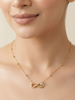 RACHIVA - Women White Stones Stainless Steel Necklace