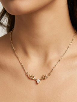 RACHIVA - Women White Stones Sterling Silver Necklace