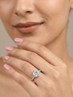 RACHIVA - Women White Stones Sterling Silver Ring