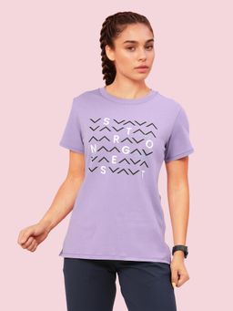 Enamor - Short Sleeve Crew Neck Cotton T-Shirt Regular Length Relaxed Fit Super Soft A301