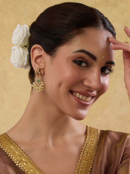 Indinoor - Bazmee Temple Earrings