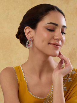 Indinoor - Rossa Zircon Studs