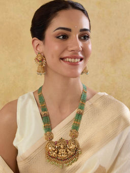 Indinoor - Varah Laxmi Temple Necklace Set