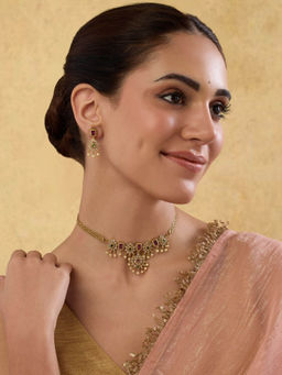 Indinoor - Arunee Temple Necklace Set