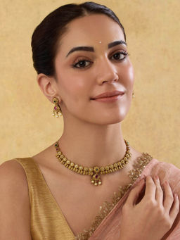 Indinoor - Ishna Temple Necklace Set