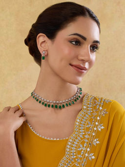Indinoor - Paree Zircon Necklace Set