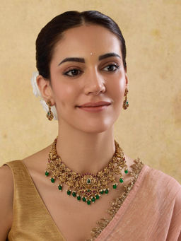 Indinoor - Aravali Temple Necklace Set