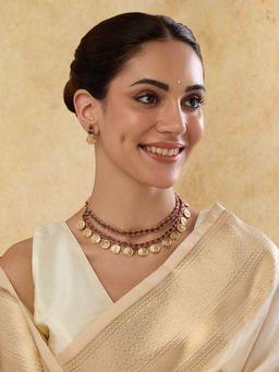 Indinoor - Aana Temple Necklace Set