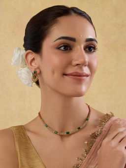 Indinoor - Sunena Zircon Necklace Set