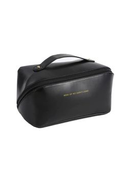Awestuffs - Luxury, Portable Waterproof Pu Leather Make Up & Cosmetic Bag