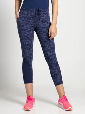 Jockey Imperial Blue Marl Yoga Pant 