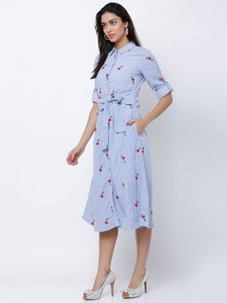 TOKYO TALKIES - Women Print Shirt Dress