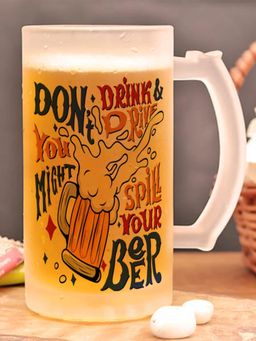 Gathari - Don'T Drink and Drive Quote Beer Mug 375Ml