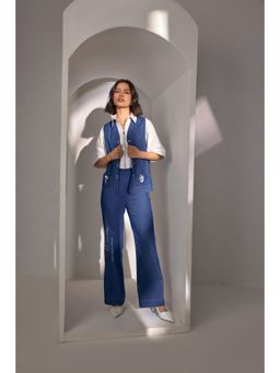 Label Deepika Nagpal - Anna Embroidered Co-Ord (Set of 3)