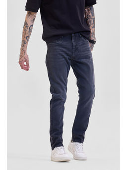Snitch - Charcoal Grey Slim Fit Jeans