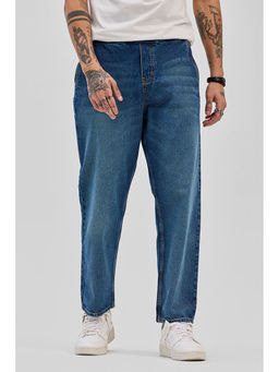 Snitch - Dark Blue Straight Fit Jeans