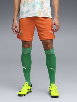 Puma - Orange FIF Men Sweat-Wicking Above-Knee Replica Shorts