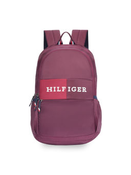 Tommy Hilfiger - Ceaser Unisex 14 Inch Laptop Backpack - Wine