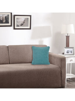 Maspar - Colorart Charlotte Yarn Dyed Texture 310GSM Green Cushion Cover