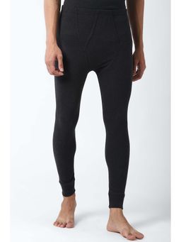 Peter England - Men Black Textured Casual Joggers