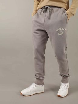 American Eagle - Men Grey Cotton Joggers