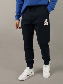 American Eagle - Men Blue Cotton Joggers