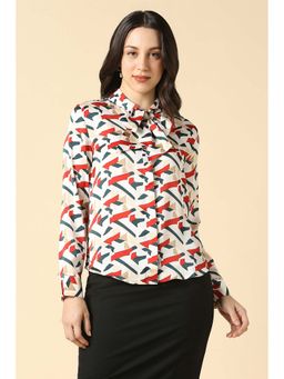 Allen Solly - Women Multi-Color Printed Long Sleeves Shirt