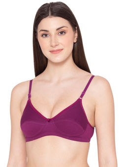 Groversons Paris Beauty - Women Everyday T-shirt Bra - Purple