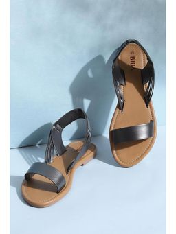 Biba - Plain Metallic Sandals