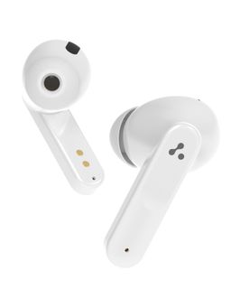 Ambrane - Dots Sense True Wireless Earbuds with 21 Hours Playtime,IPX4 Splash Proof (White)