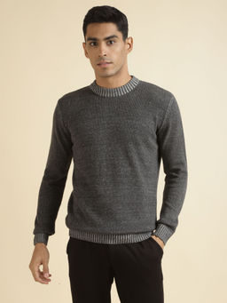 Andamen - Grey Mens Full Sleeve Pullover Regular Fit