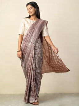 Fabindia - Silk Tie And Dye Sari