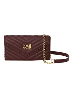 Cavalli Class - Women Dark Brown Synthetic Valeria Cross Body Sling Bag