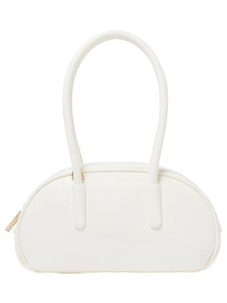 Forever New - White Emily Barrel Sling Bag
