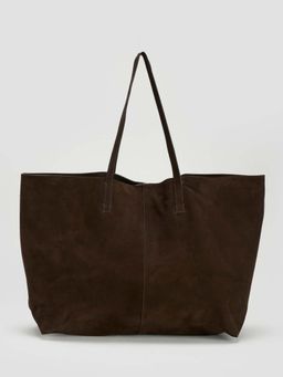 Perona - Brown Donna Solid Tote Bag