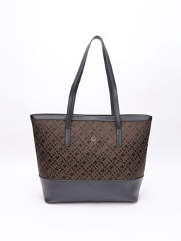 Tommy Hilfiger - Black Polyester Tote Bag