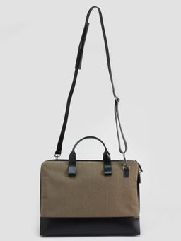 Perona - Unisex Olive Jared Messenger Bag with Detachable Strap