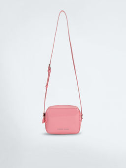 Tommy Hilfiger - Pink Pu Solid Sling Bag