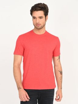 Levi's - Mens Solid Coral Crew Neck T-Shirt