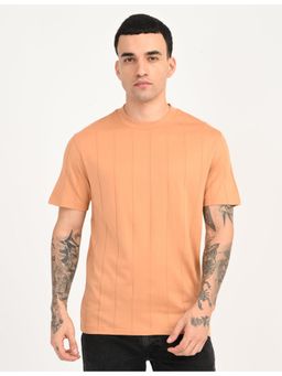 Levi's - Mens Stripes Peach Crew Neck T-Shirt