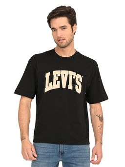 Levi's - Mens Brand Logo Black Loose Fit T-Shirt