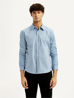Levi's - Mens Redloop Solid Light Blue Slim Fit Shirt