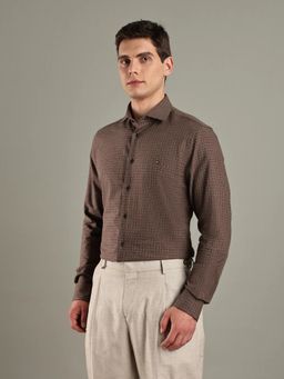 Tommy Hilfiger - Mens Printed Slim Fit Cotton Shirt