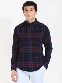 Tommy Hilfiger - Mens Checks Regular Fit Oxford Shirt